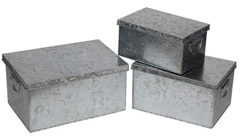 galvanized metal box with lid|metal box with lid 12x12x14.